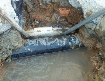 耒阳测漏水之水管漏水